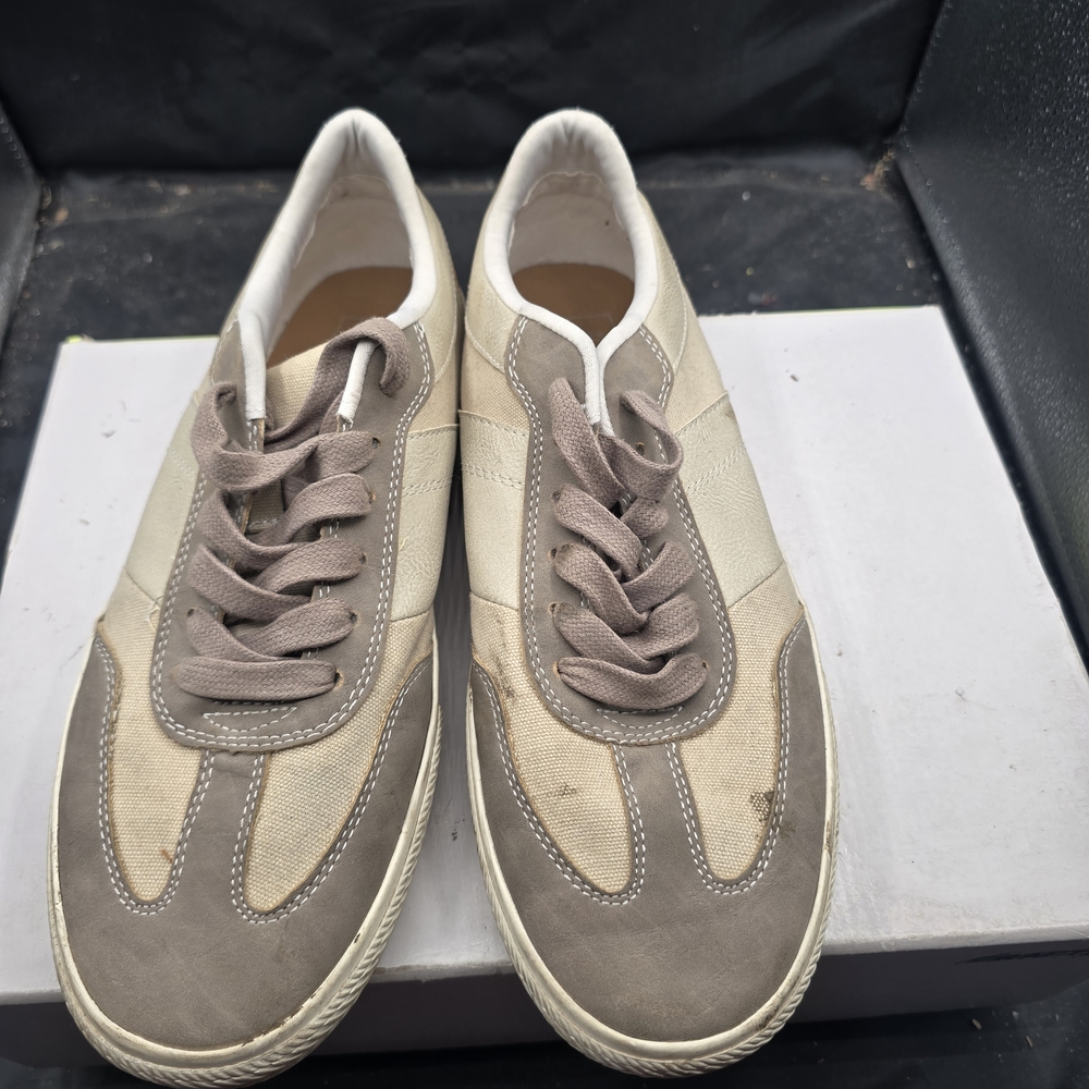 Men's Beige and‎ Brown Casual Sneakers